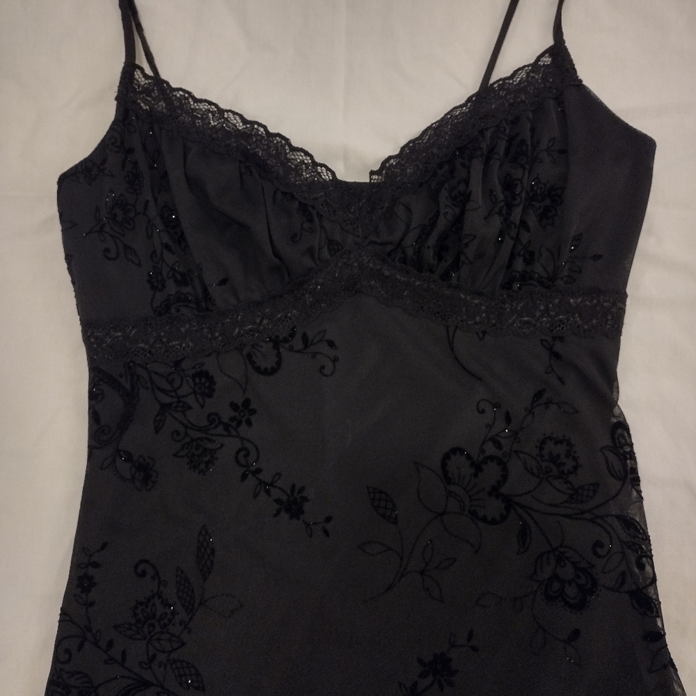 Sweet Mid Length Little Black Dress